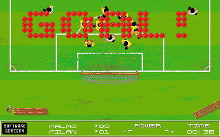 European Soccer Challenge atari screenshot