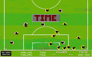 European Soccer Challenge atari screenshot