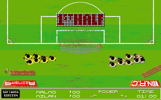 European Soccer Challenge atari screenshot