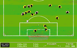 European Soccer Challenge atari screenshot