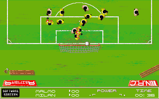 European Soccer Challenge atari screenshot