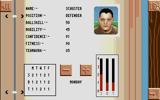 European Superleague atari screenshot