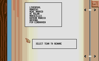 European Superleague atari screenshot