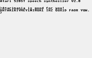 Evesham Micros Public Domain Software atari screenshot
