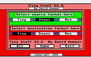 Evesham Micros Public Domain Software atari screenshot