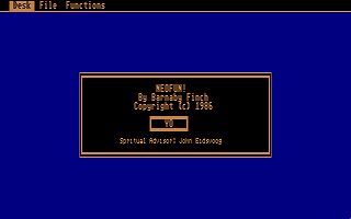 Evesham Micros Public Domain Software atari screenshot