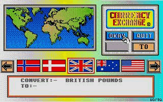Exchange Rates atari screenshot