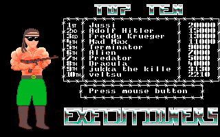 Executioners atari screenshot