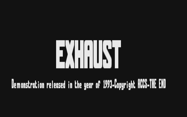 Exhaust atari screenshot