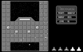 Exodrom atari screenshot