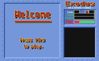 Exodus atari screenshot