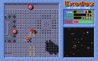 Exodus atari screenshot