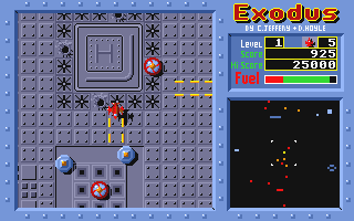 Exodus atari screenshot