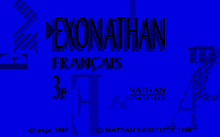 Exonathan Francais 3ème