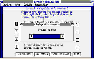 Exonathan Francais 4ème atari screenshot