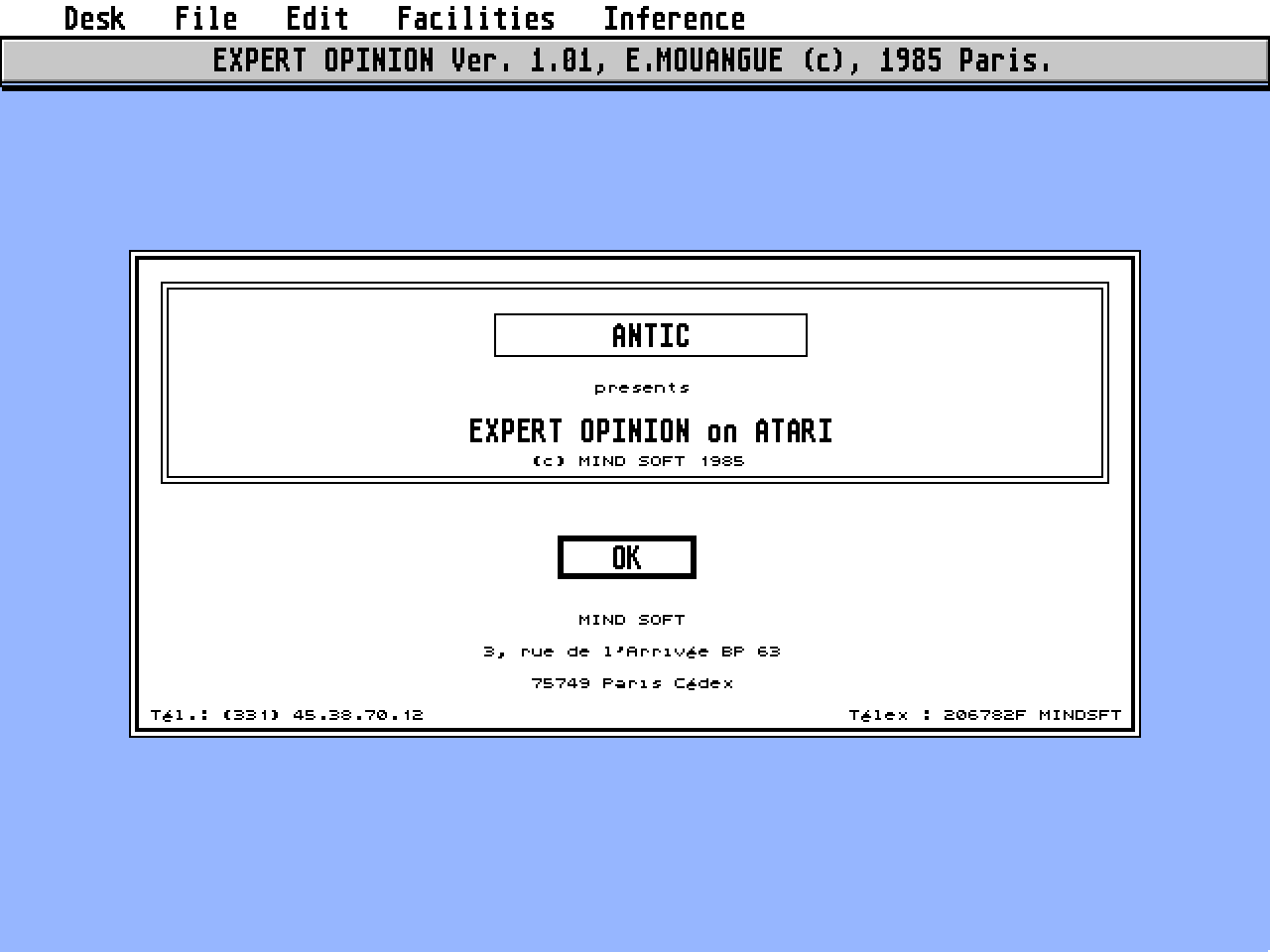Expert Opinion — screenshot 1
