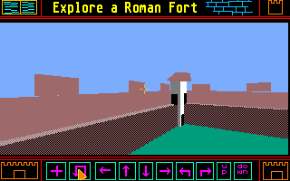 Explore a Roman Fort atari screenshot