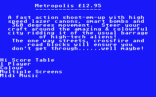 Extravaganza atari screenshot