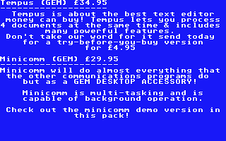 Extravaganza atari screenshot