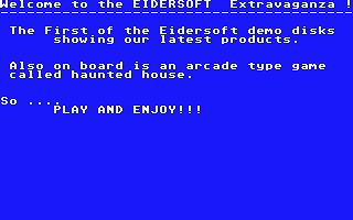 Extravaganza atari screenshot