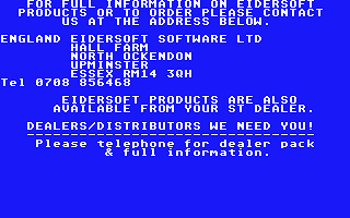 Extravaganza atari screenshot