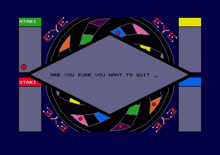 Eye atari screenshot