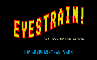 Eyestrain! atari screenshot