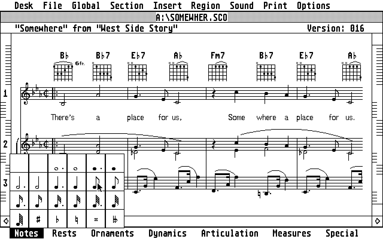 EZ-Score Plus atari screenshot