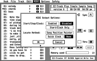 EZ-Track atari screenshot