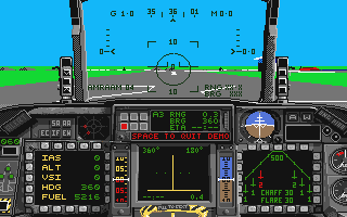 F-16 Combat Pilot atari screenshot