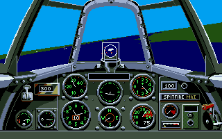 F-16 Combat Pilot / Their Finest Hour - The Battle of Britain atari screenshot