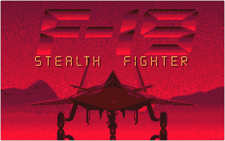 F-19 Stealth Fighter atari screenshot