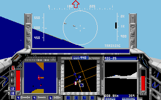 F-15 Strike Eagle II atari screenshot