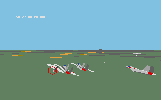 F-15 Strike Eagle II atari screenshot