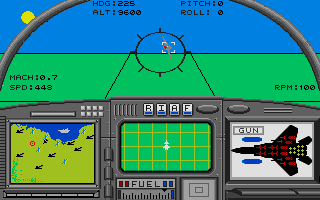 F-15 Strike Eagle atari screenshot