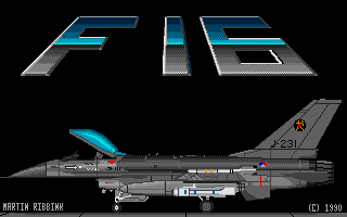 F-16 atari screenshot