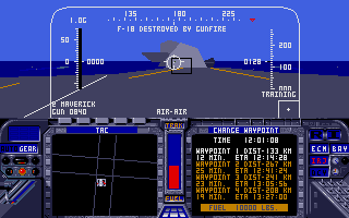 F-19 Stealth Fighter atari screenshot