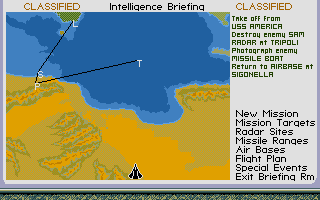 F-19 Stealth Fighter atari screenshot