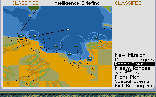 F-19 Stealth Fighter atari screenshot