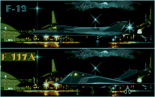 F-19 Stealth Fighter atari screenshot