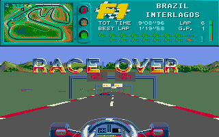 F1 atari screenshot