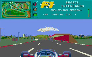 F1 atari screenshot