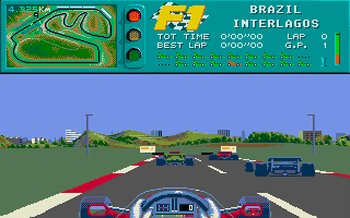 F1 atari screenshot