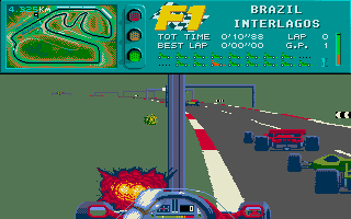 F1 atari screenshot