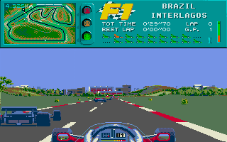 F1 atari screenshot