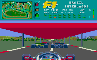 F1 atari screenshot