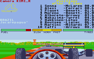 F1 Manager atari screenshot