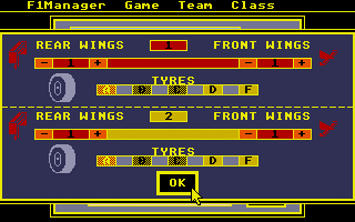 F1 Manager atari screenshot