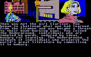Fahrenheit 451 atari screenshot