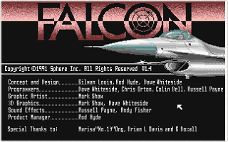 Falcon - The Classic Collection atari screenshot